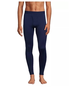 Мужские эластичные брюки для тренировок, синий Lands' end