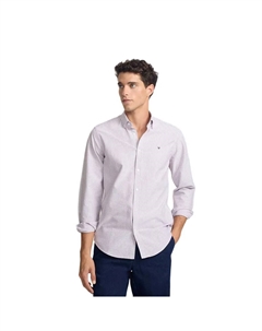 Рубашка с длинным рукавом Sport Oxford Racket Stripes, белый Silbon