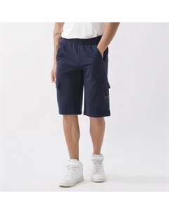 Бермудские джинсы с динамическим рантом из плотного джерси синего и темно-синего хлопка Everlast