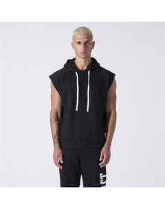 ЭКСКЛЮЗИВНАЯ ТОЛСТОВКА С КАПЮШОНОМ И РУКАВОМ, ЧЕРНЫЙ ХЛОПОК, ПОЛИЭСТЕР Everlast