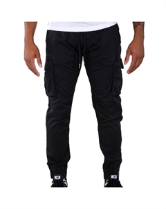Брюки, модель: хлопковый твил, джоггеры, цвет: черный Alpha industries