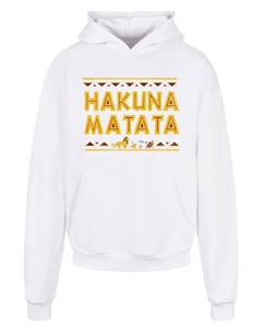 Пуловер Ultra Heavy König der Löwen Hakuna Matata, белый F4nt4stic