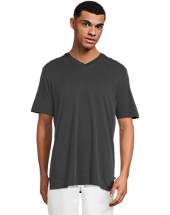 Мужская кофта Bay Stripe с V-образным вырезом, Coal Tommy bahama