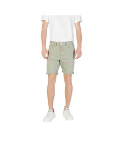 Зеленые хлопковые Бермуды, зеленый Replay