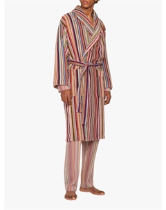 Халат из хлопка с фирменной полосой, Multi Colour Paul smith
