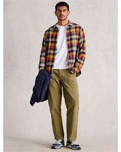 Рубашка Preston, Red/Multi White stuff