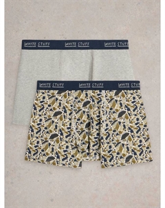 Боксеры Hove из хлопковой смеси, Pack of 2 White stuff