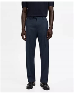 Мужские брюки London Regular-Fit, синий Mango