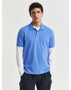 Хлопковая поло с защитой Gant