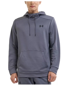 Мужская толстовка Armour Fleece с капюшоном, серый Under armour