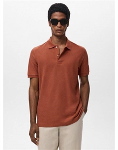 Хлопковая поло Rea, Medium Orange Mango