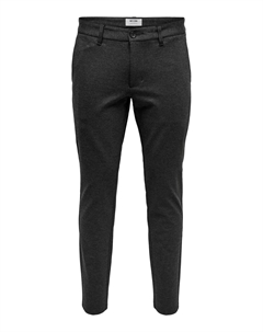 Тканевые брюки Stoff/Chino ONSMARK tapered, серый Only