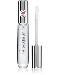 Экстремальный блеск для губ с эффектом увеличения объема, atspalvis 01 crystal clear 5 мл Essence