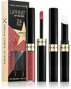 Lipfinity Rating Stars - стойкая жидкая помада с бальзамом, atspalvis 090 starstruck Max factor