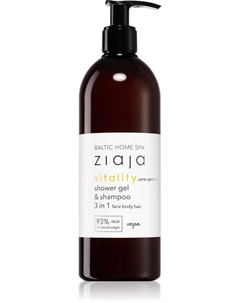 Baltic Home Spa Vitality гель для душа для лица, тела и волос, 500 мл Ziaja