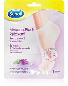 Лавандовая восстанавливающая маска для ног Pedimask в носках, 1 pora Scholl