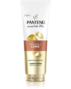 Pro-V Active Nutri Plex Infinally Long восстанавливающий укрепляющий кондиционер для длинных волос, 350 мл Pantene