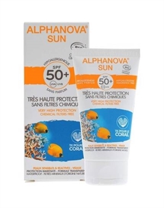 Солнцезащитное средство SPF50+ Fragrance-Free 50g Alphanova