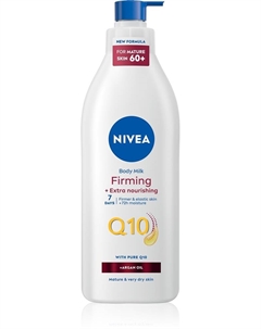 Укрепляющее и дополнительно питательное укрепляющее молочко для тела с Q10, 400 мл Nivea