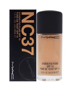 Studio Fix Fluid SPF 15 Foundation NC37 Medium Peachy 30 мл Mac