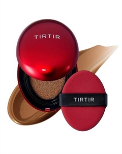 Маскирующая тональная основа миниатюрная с красным аппликатором - Полное покрытие Tirtir