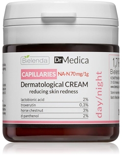 Крем Dr. Medica Capillaries от покраснения кожи и расширения капилляров, 50 мл Bielenda