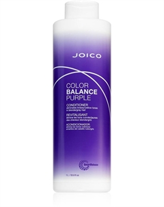 Кондиционер Color Balance Purple с фиолетовыми пигментами для нейтрализации желтизны, 1000 мл Joico
