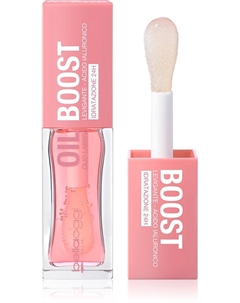 Питательный блеск для губ Boost Collection Oil Boost, atspalvis 001 - rosehip 5,3 мл Bellaoggi