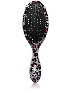 Оригинальная расческа для волос Safari для более красивых волос и кожи, pink leopard Wet brush