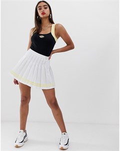 Теннисная мини юбка со складками Fila