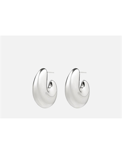 Серьги MELT silver 2 шт Attribute shop