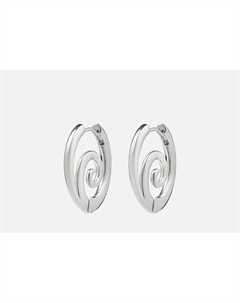 Серьги Groove silver 2 шт Attribute shop