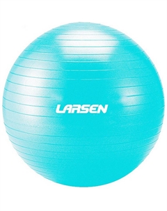 Мяч гимнастический с насосом d55 см HG-1 бирюзовый Larsen