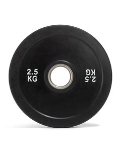 Диск бамперный 51мм, обрезиненный 2.5кг VF-D51025 Victoryfit