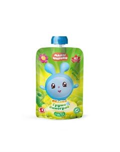 Пюре яблоко, груша, виноград 85 г Малышарики