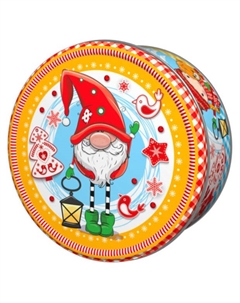 Печенье фигурное REGNUM яблоко-корица в ж/б, 150 г Сладкая сказка