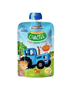 Пюре тыква, яблоко, груша 90 г Синий трактор