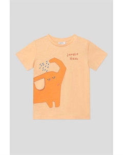 Футболка хлопковая с принтом Fagottino