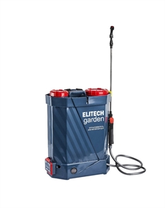 Опрыскиватель аккумуляторный GARDEN ОСА 16 210638, 12В, свинцово-кислотная батарея, бак-16л Elitech