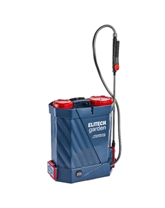 Опрыскиватель аккумуляторный GARDEN ОСА 12 210637, 12В, свинцово-кислотная батарея, бак-12л Elitech