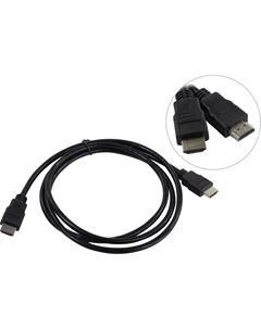 Кабель HDMI(19M)-HDMI(19M) v2.0 4K, экранированный, 1.5 м, черный (K-353-152) Smartbuy
