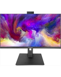 Монитор 23.8" SMARTVIEW ISM24FIDW IPS, 1920x1080 (16:9), 250кд/м2, 3 мс, 178°/178°, VGA, HDMI, DisplayPort, USB-Hub, веб-камера, черный (ISM24FIDW) Irbis