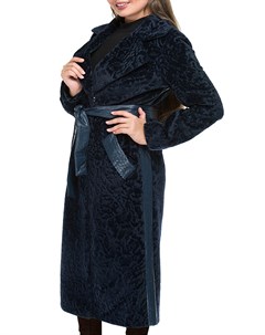 Женское пальто из текстиля с воротником без отделки Мосмеха