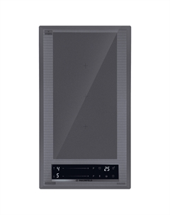 Варочная панель индукционная Maunfeld CVI292S2FMDGR Lux Inverter 2 конфорки графит