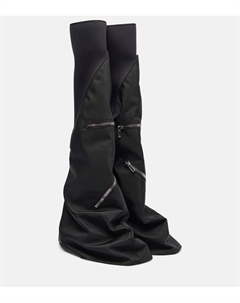 Ботфорты с молнией, Black Rick owens