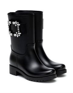Сапоги резиновые Tempête Viv' Strass Roger vivier