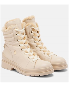 Кожаные шнурованные ботинки St Moritz, Beige Bogner