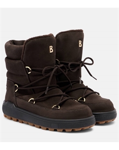 Ботинки Chamonix 11 до щиколотки из замши, Dark Brown Bogner