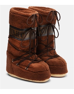 Утепленные ботинки Icon с высоким голенищем, Brown Moon boot