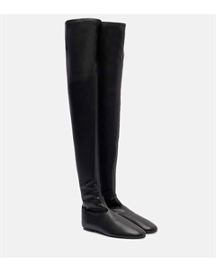 Ботфорты из стрейч-кожи, Black Proenza schouler